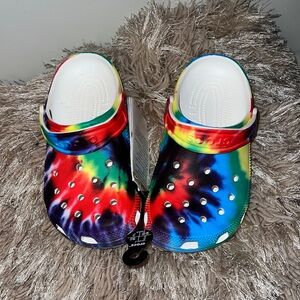 CROCS Kids Tie-Dye Clogs